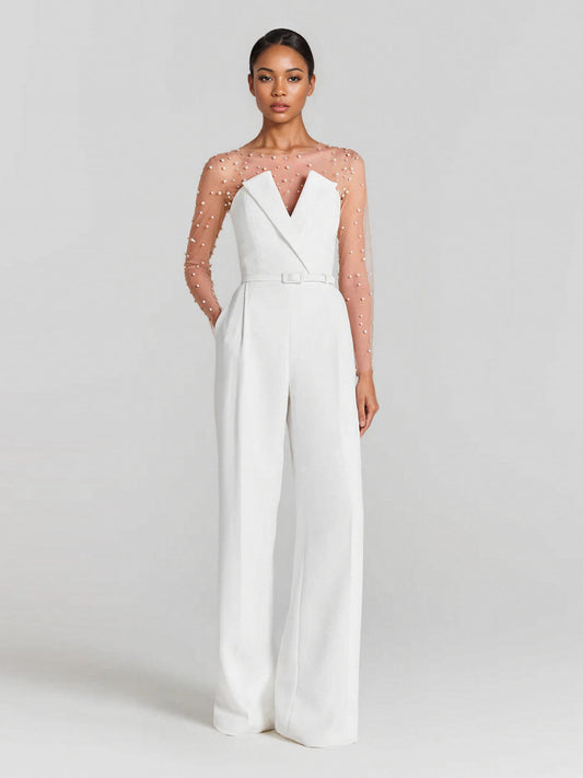Pearl Glam Jumpsuit