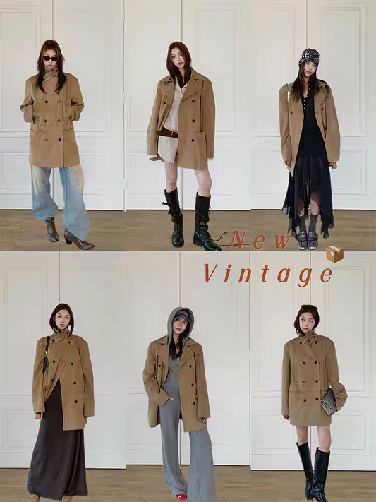 Chic Women's Classic Trench Coat