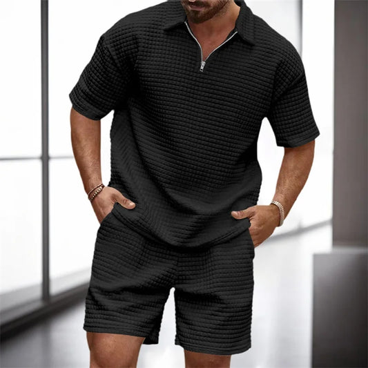 Chic Summer Tee & Shorts Set