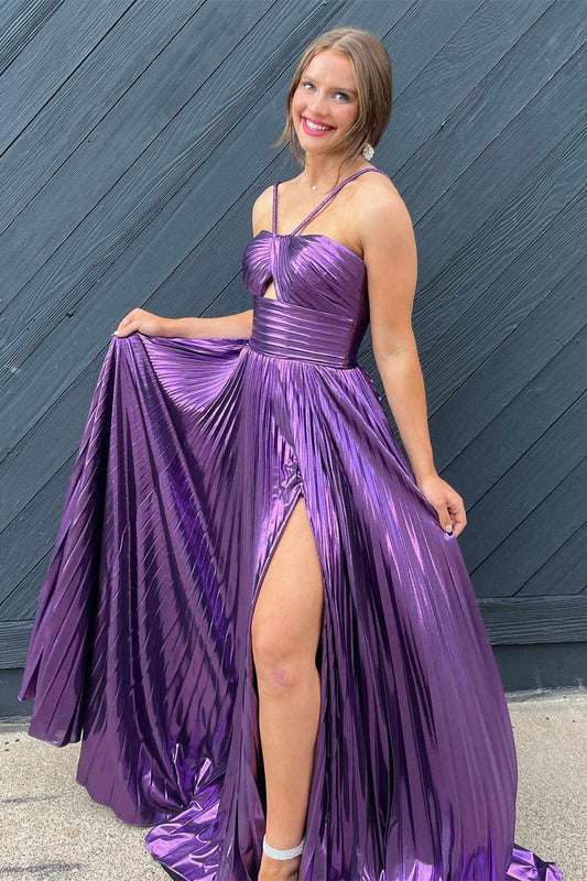 Glamorous Slit Prom Dress
