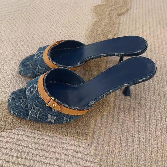 Chic Mid-Heel Sandals
