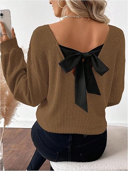 Cozy Bowback Tunic Top Everyday