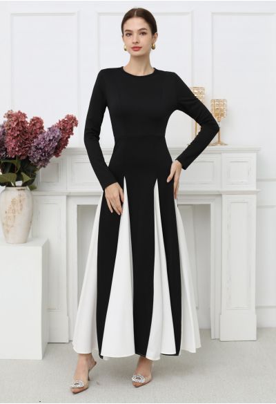 Elegant Black  Maxi Dress