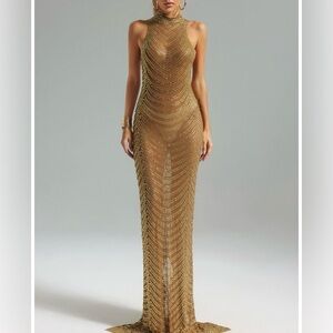 Diamond Mesh Dress