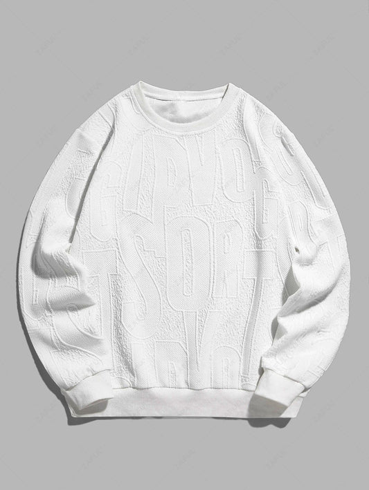 Urban Zip Oversized Pullover Sweater