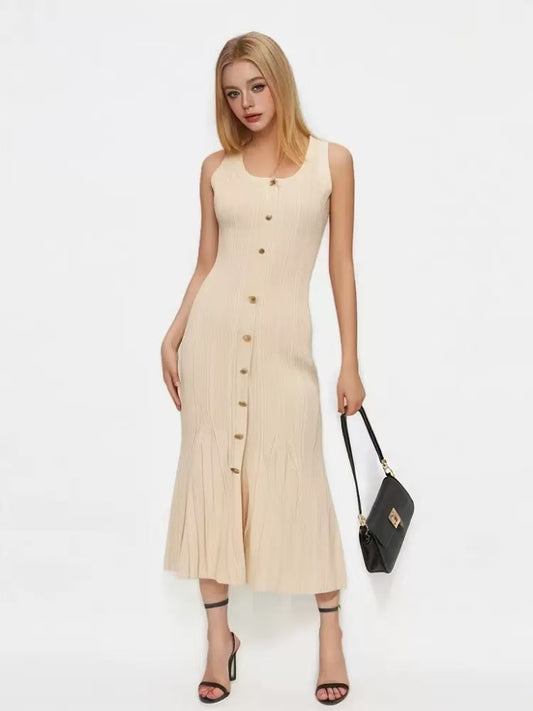 Everyday Ribbed Midi Dress