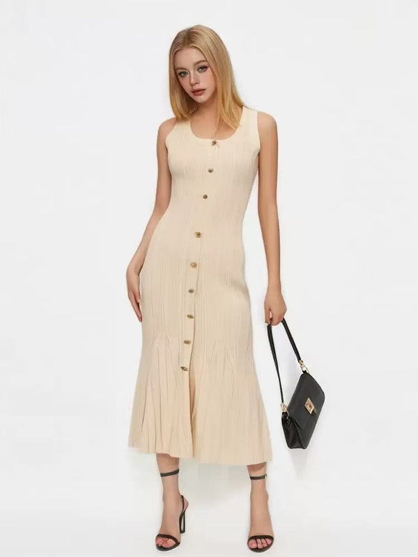 Everyday Ribbed Midi Dress