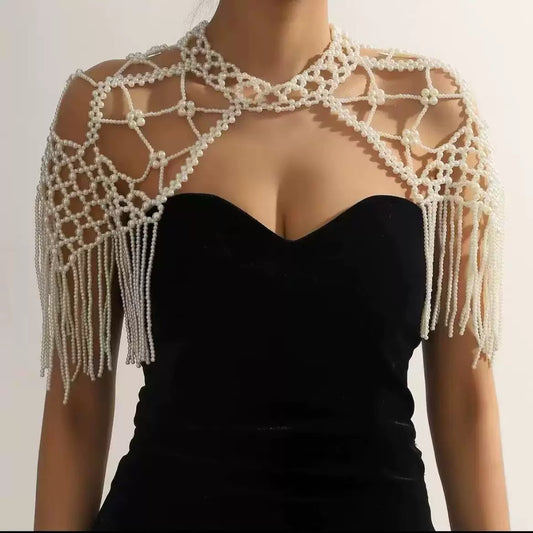 Glam Pearl Body Chain