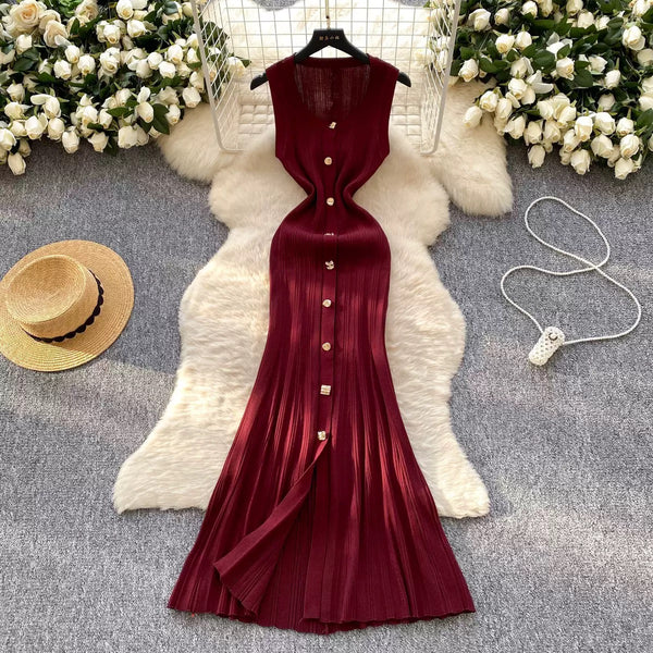 Everyday Ribbed Midi Dress