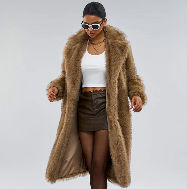 Zanzibar Luxe Faux Fur Coat