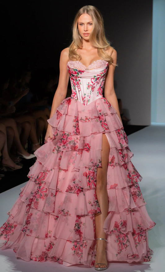 Sophisticated Strapless Maxi Dress