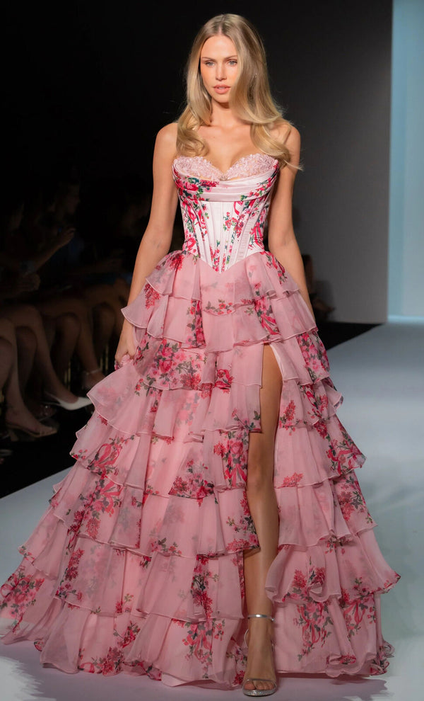 Sophisticated Strapless Maxi Dress