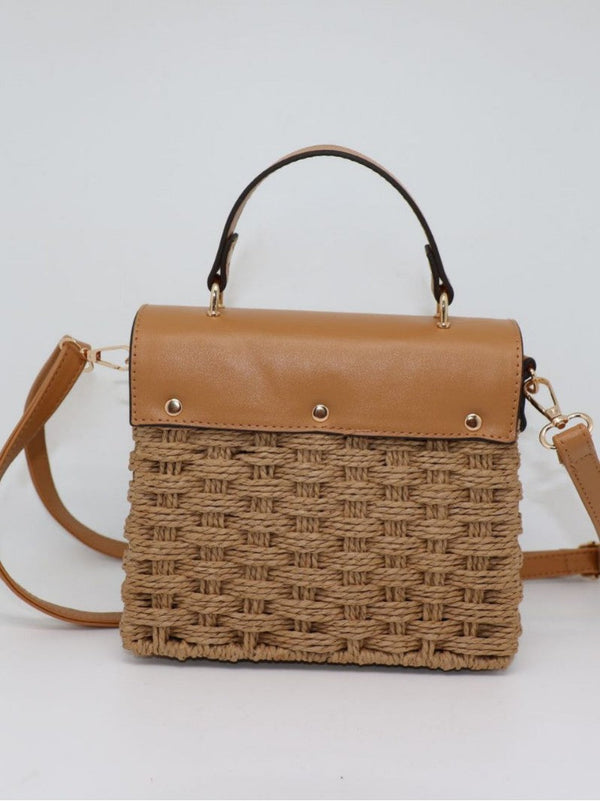 Chic Handwoven Crossbody Bag