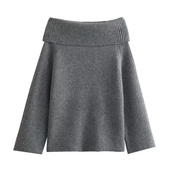 Chic Boat Neck Knits
