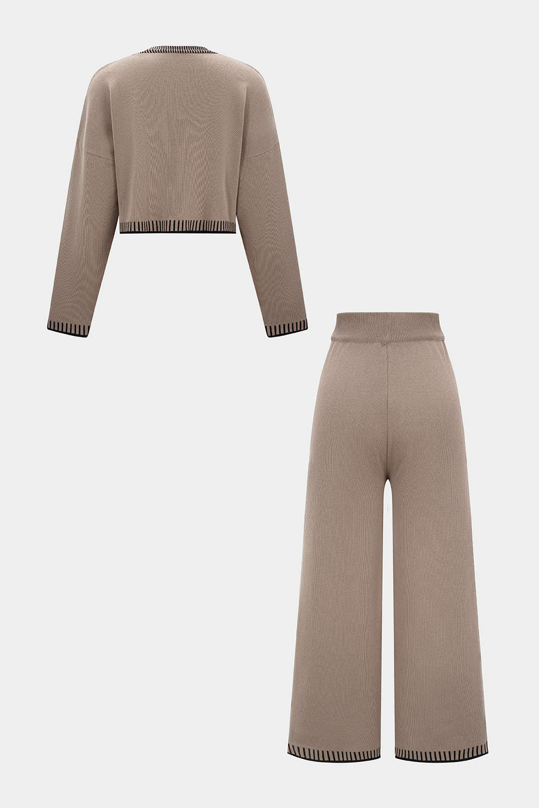 Everyday Knit Button Cardigan Set