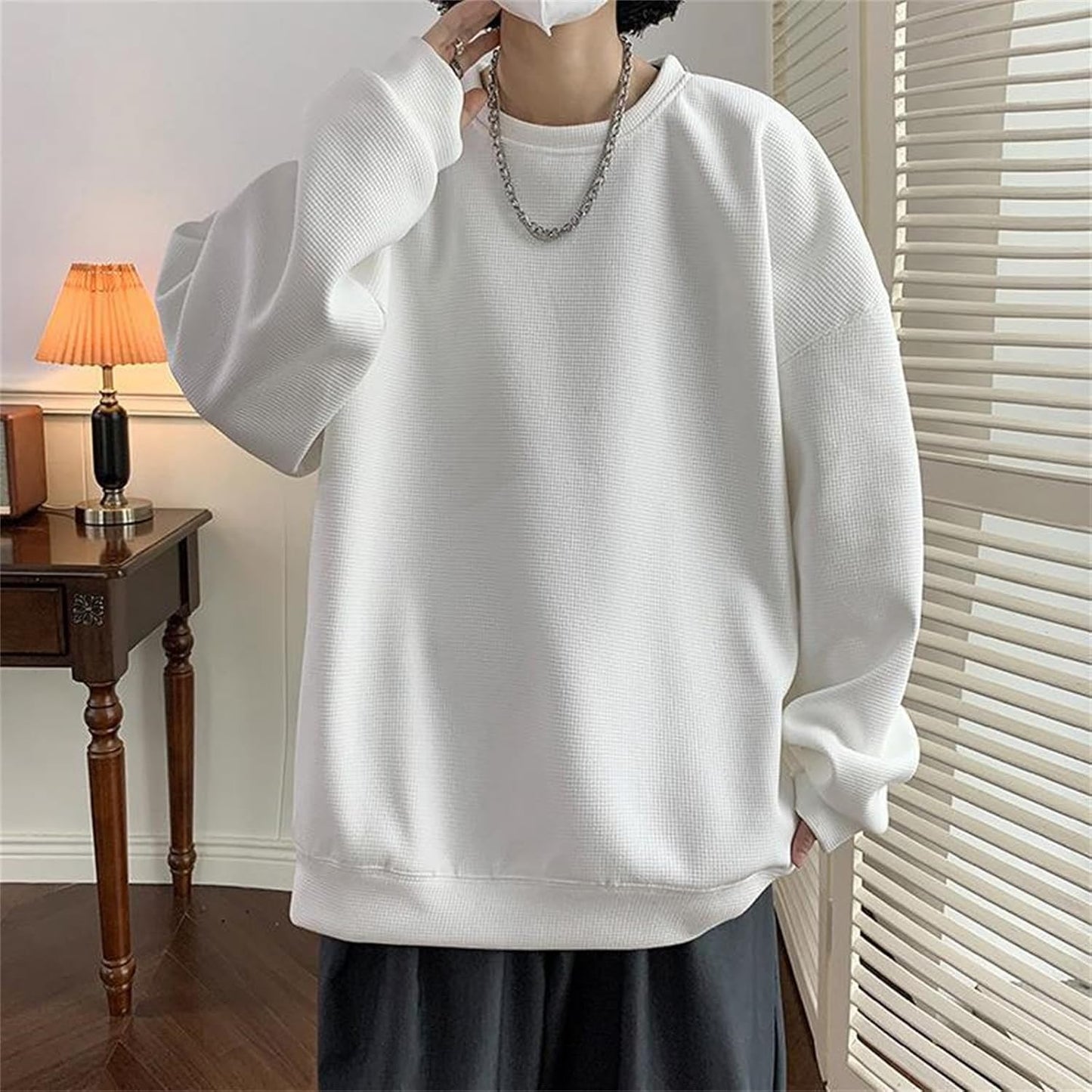 Urban Zip Oversized Pullover Sweater