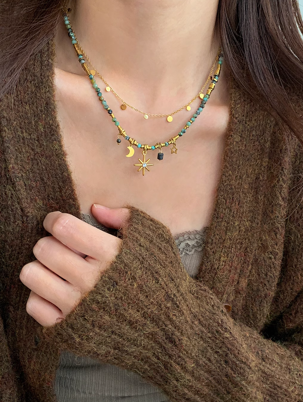 Rainbow Sunshine Necklace