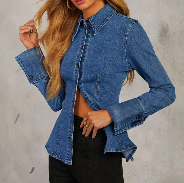 Chic Comfort Denim Shirt