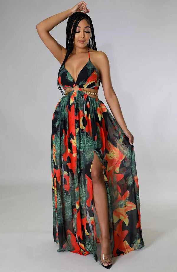 Rio Sunset Maxi Dress