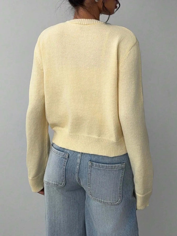 Cozy Knit Button Cardigan