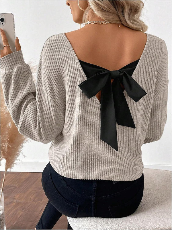 Cozy Bowback Tunic Top Everyday