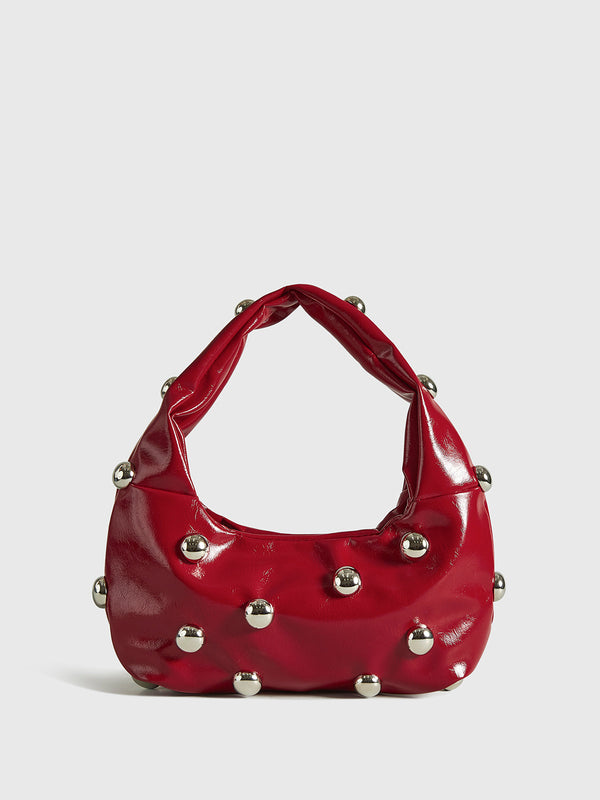 Chic Studded Shoulder Bag