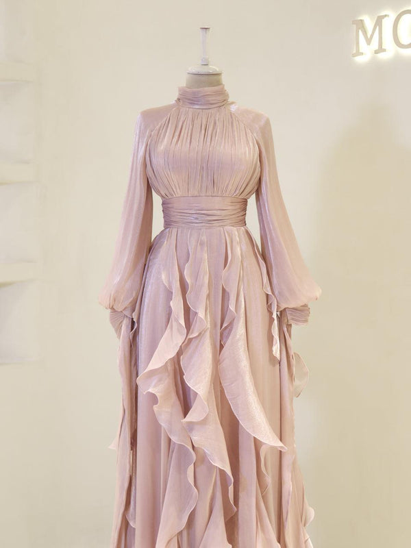 Elegant Modest Formal Evening Robe